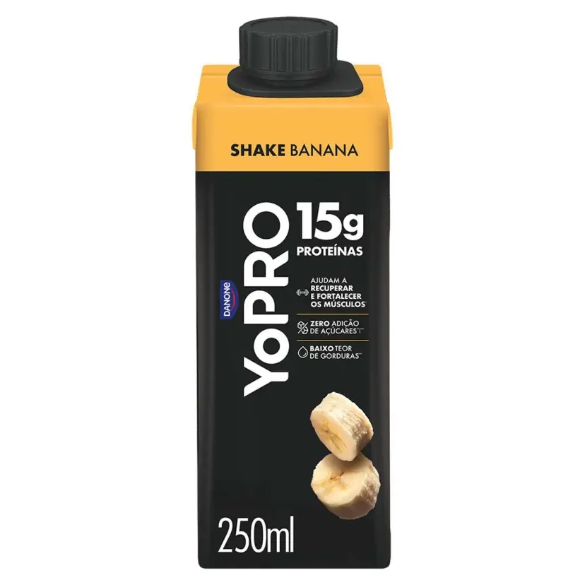 YoPRO Bebida Láctea UHT Banana 15g de Proteínas 250m