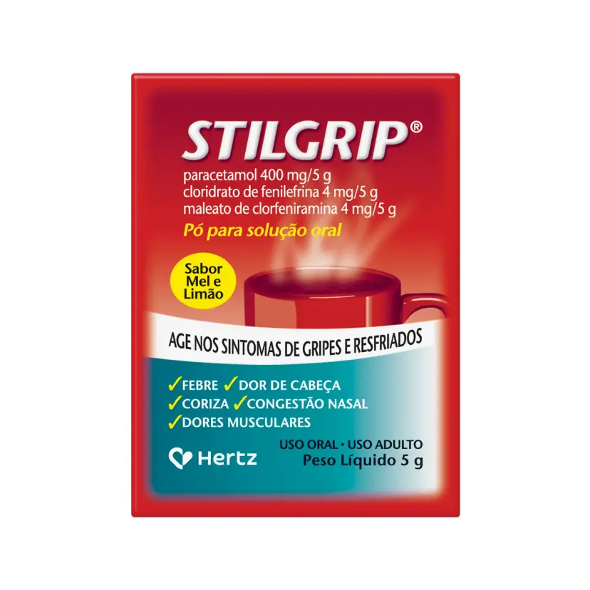 Stilgrip Paracetamol 400mg + Cloridrato Fenillefrina